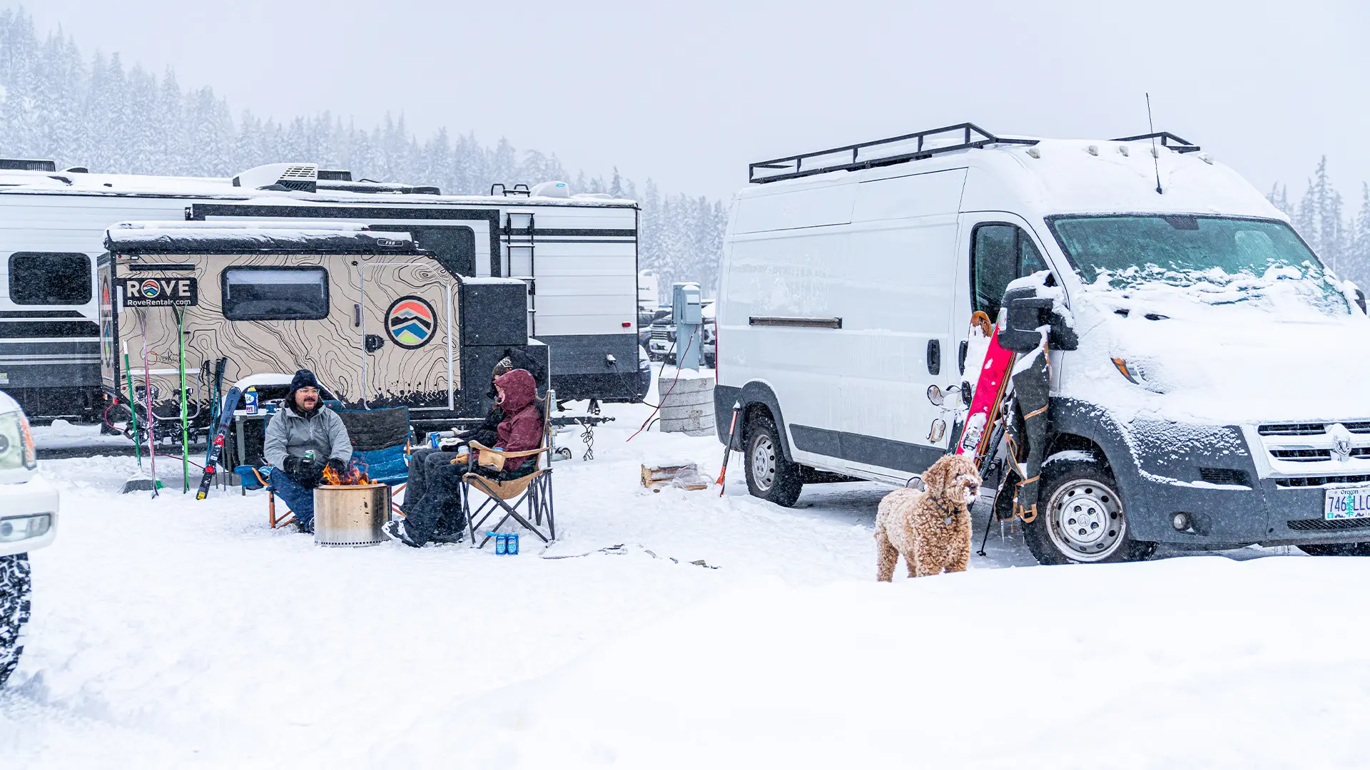 Van/RV Camping at Mt. Bachelor