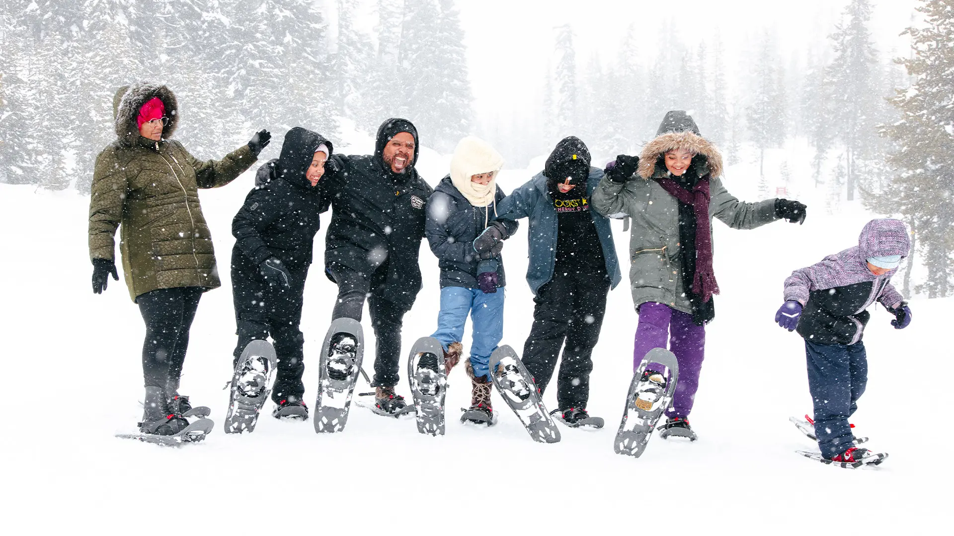 Snowshoeing at Mt. Bachelor