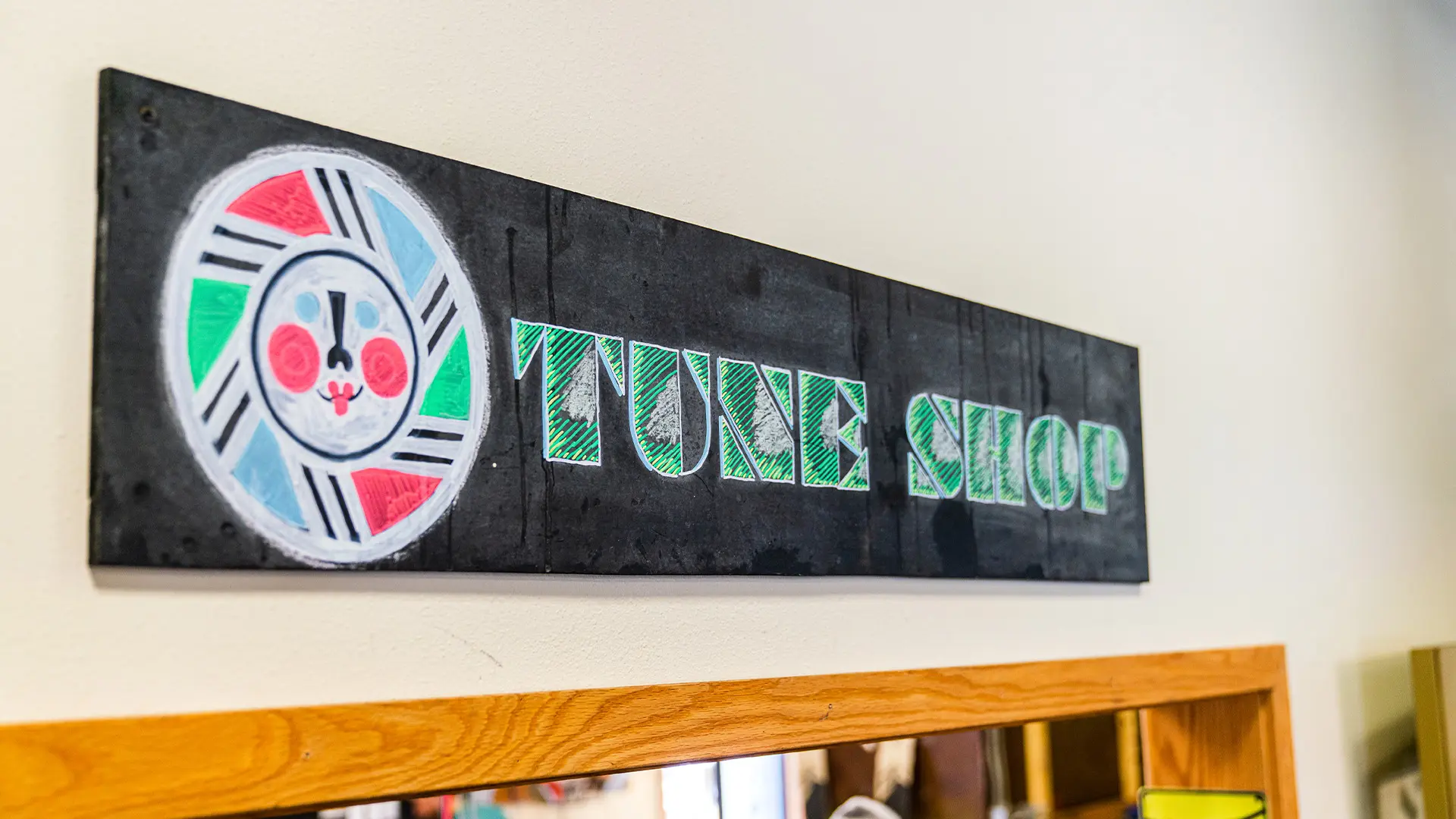 Mt. Bachelor Tune Shop Sign