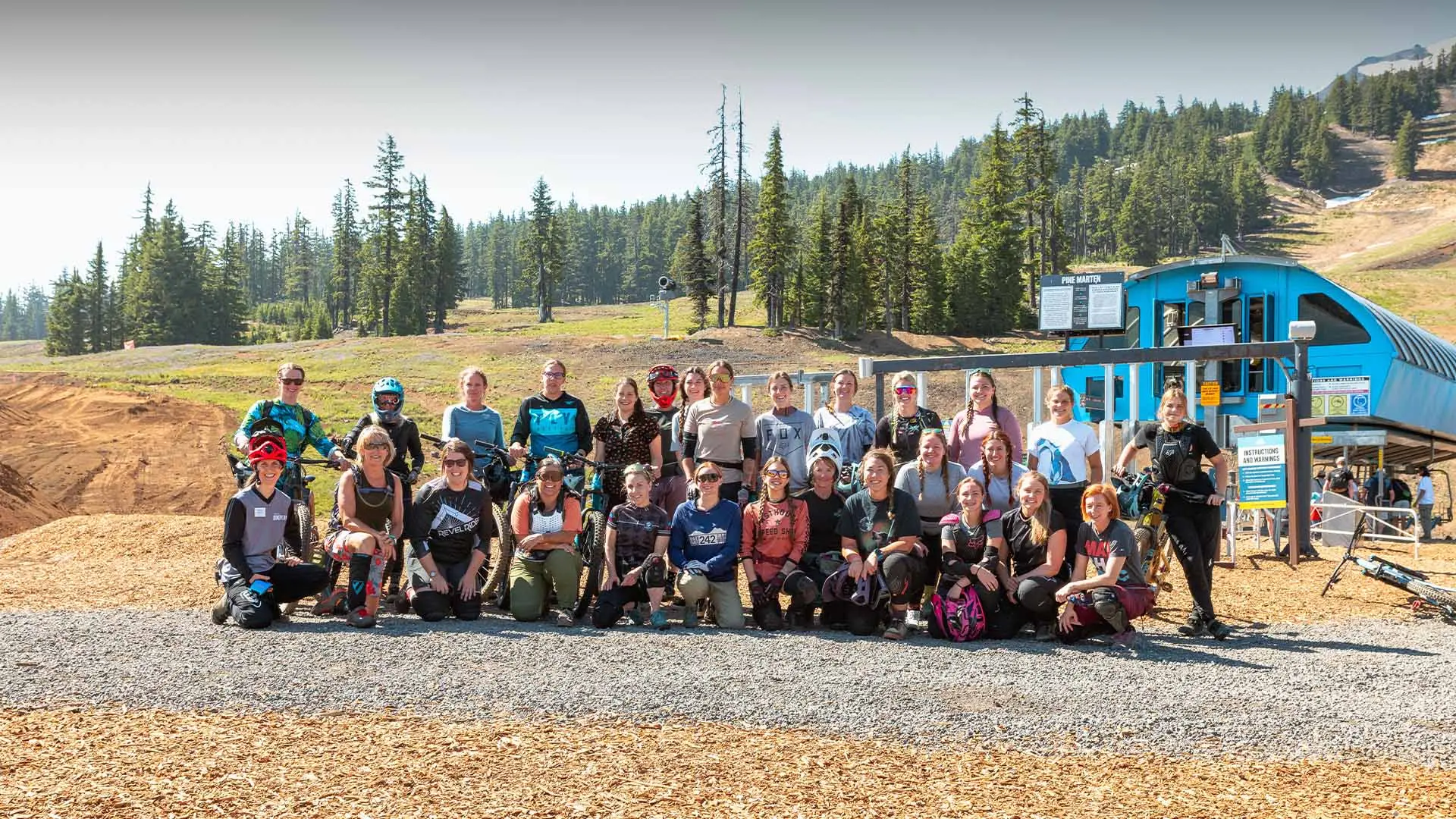 A Group of Women at Mt. Bachelor