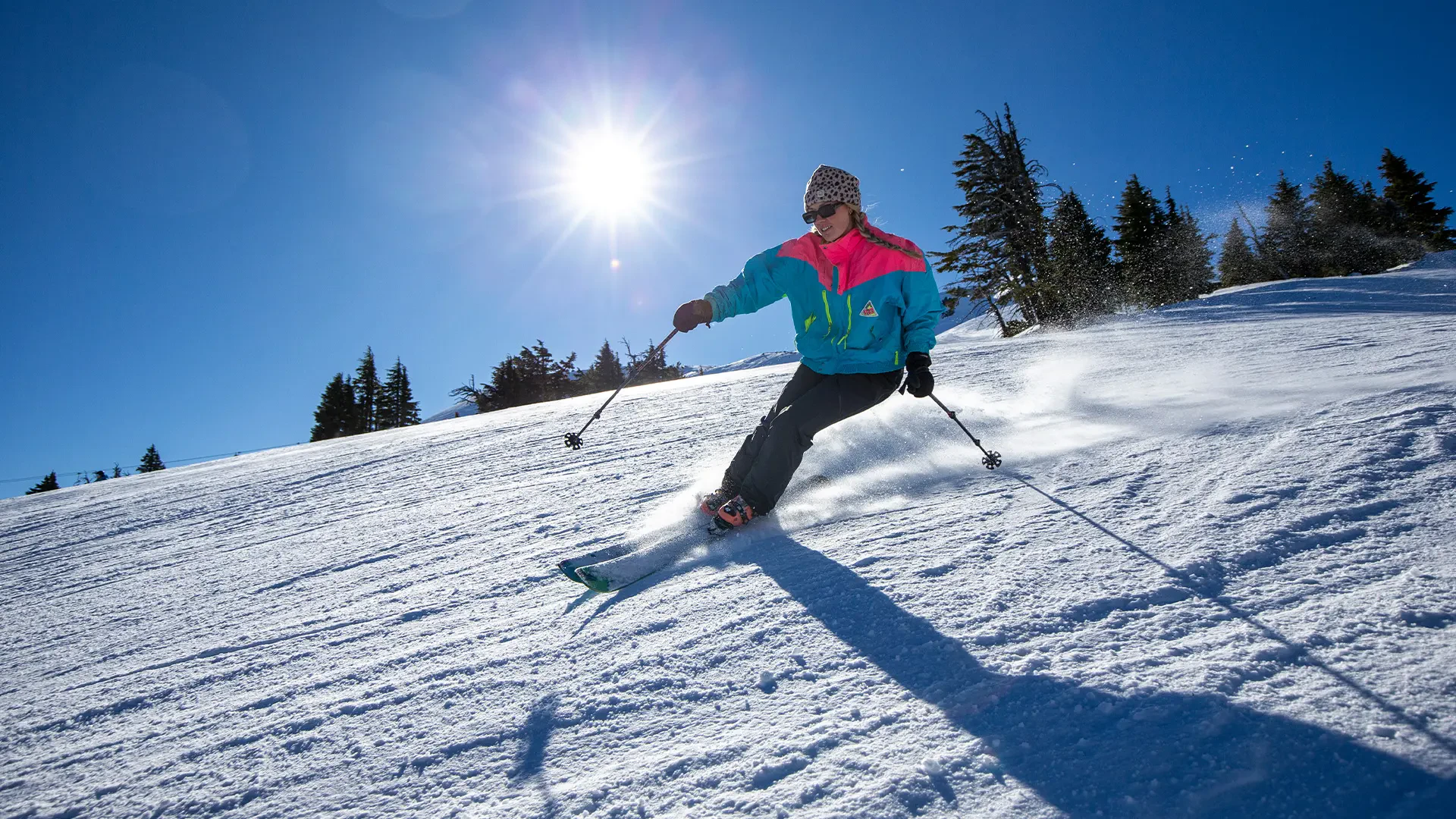 Skier at Mt. Bachelor