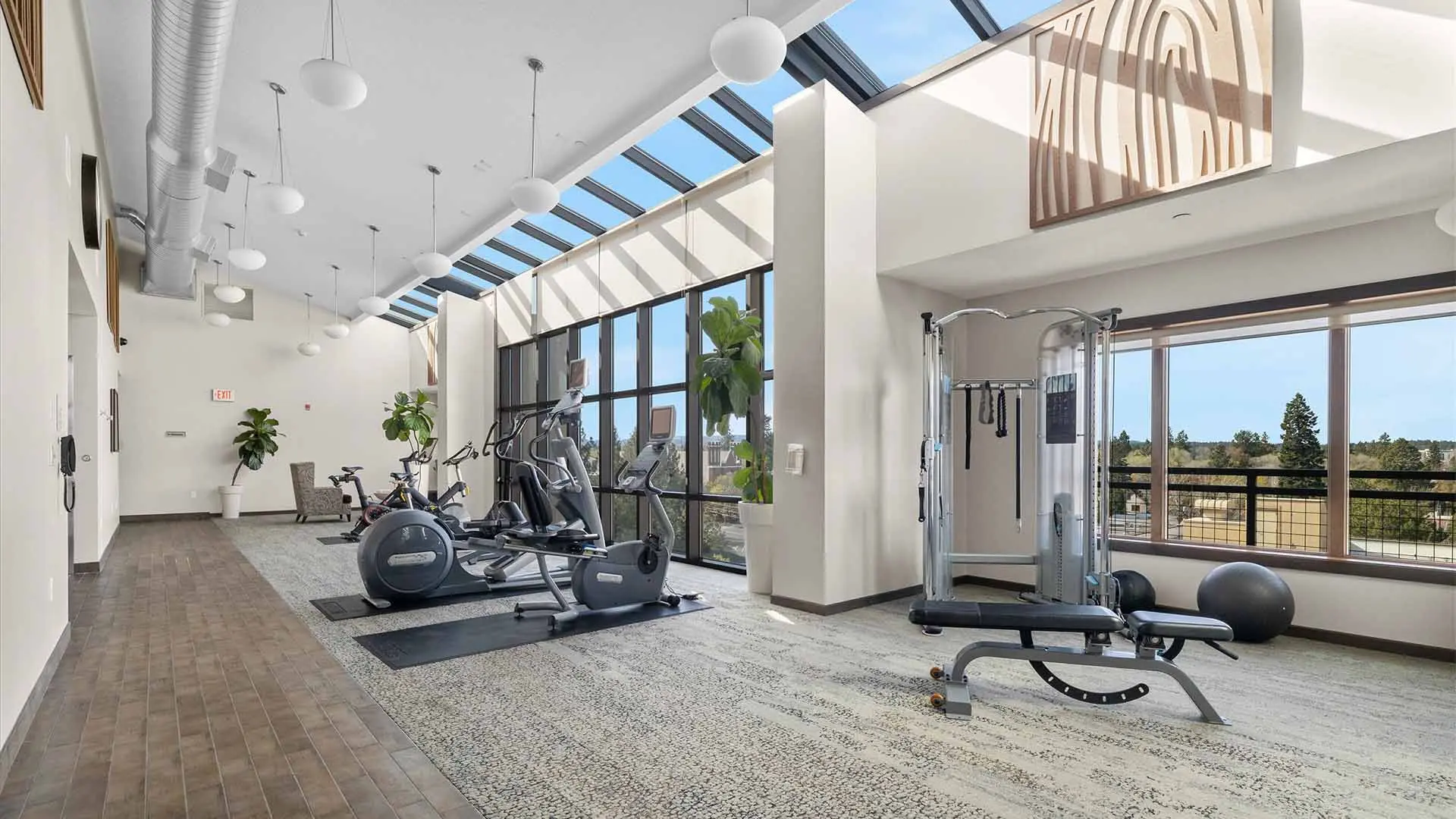 Fitness Room at the Oxford Hotel - Bend, OR