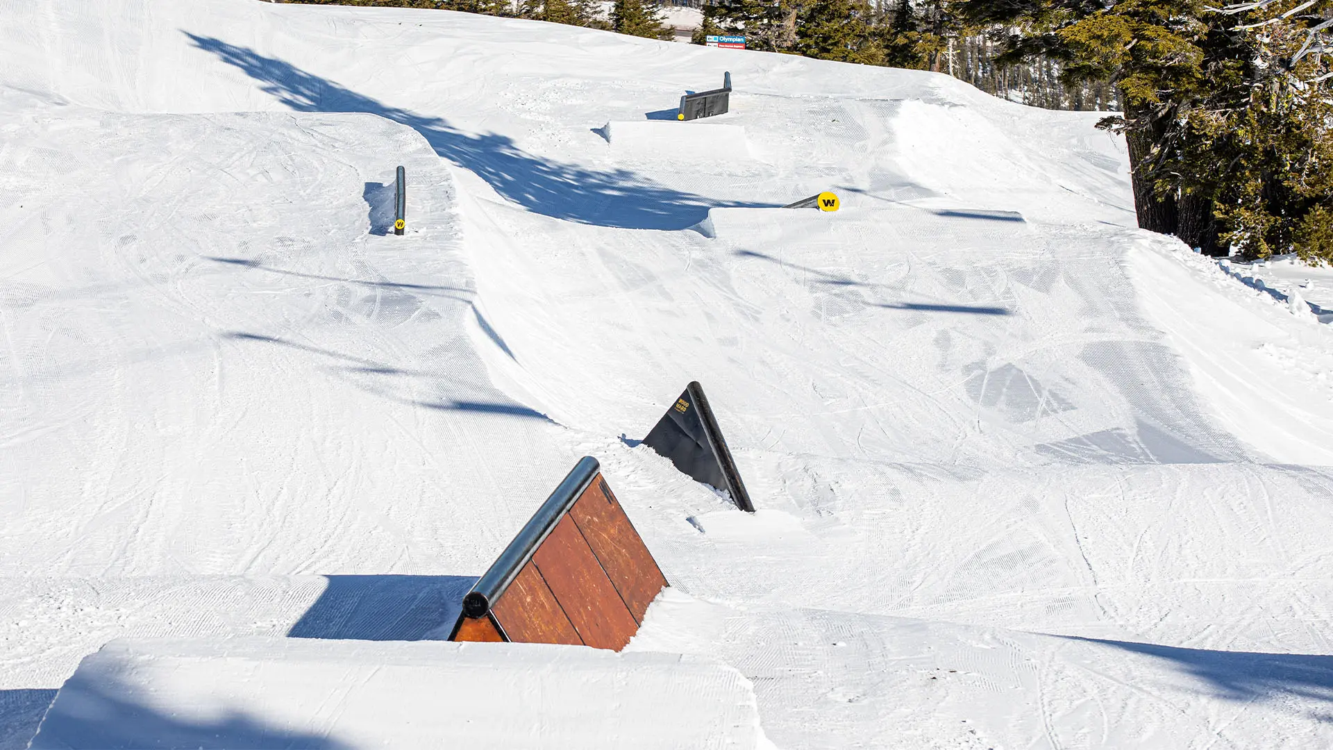 Rails in Woodward park