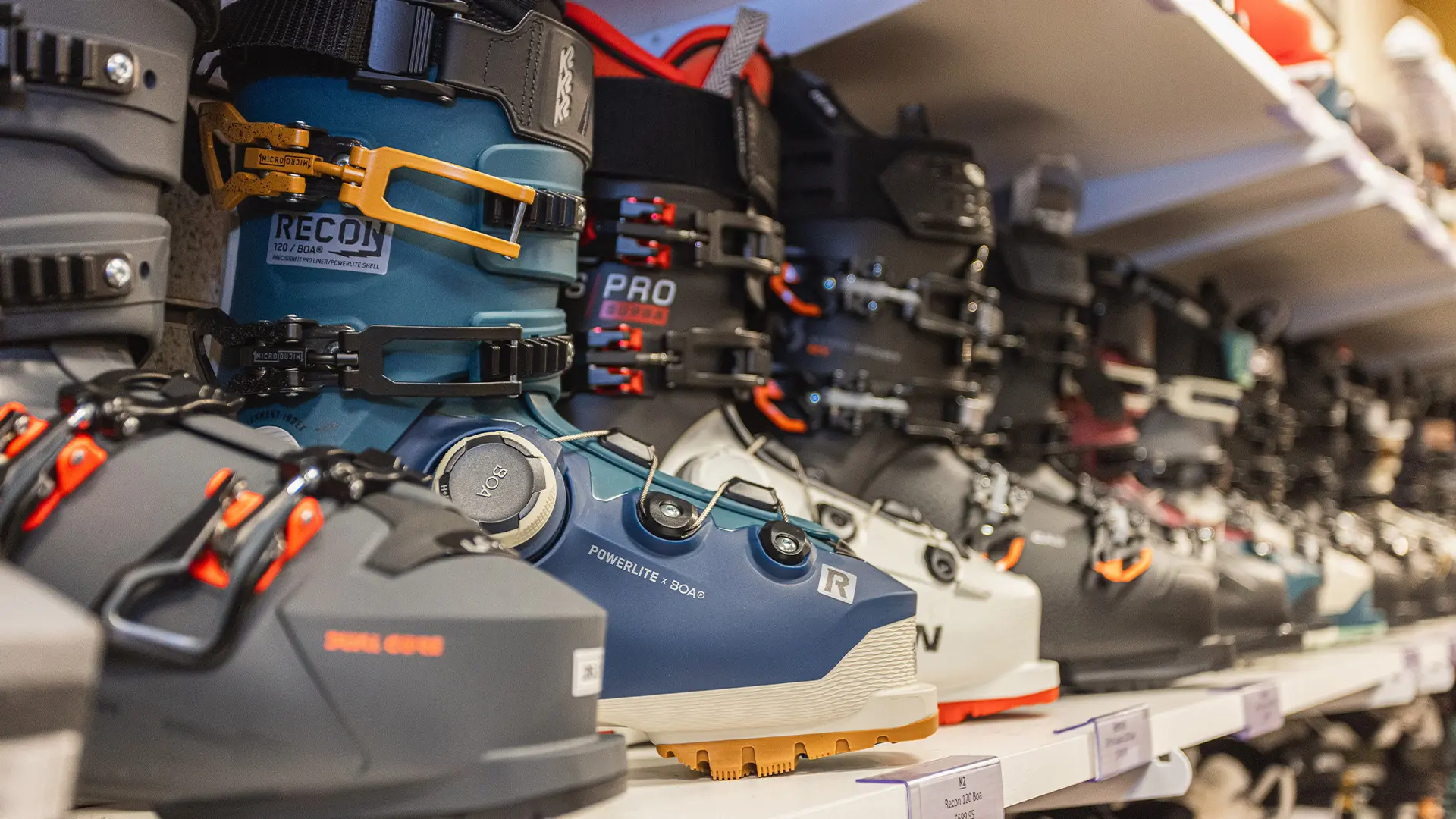 Boots at Mt. Bachelor Sports Shop