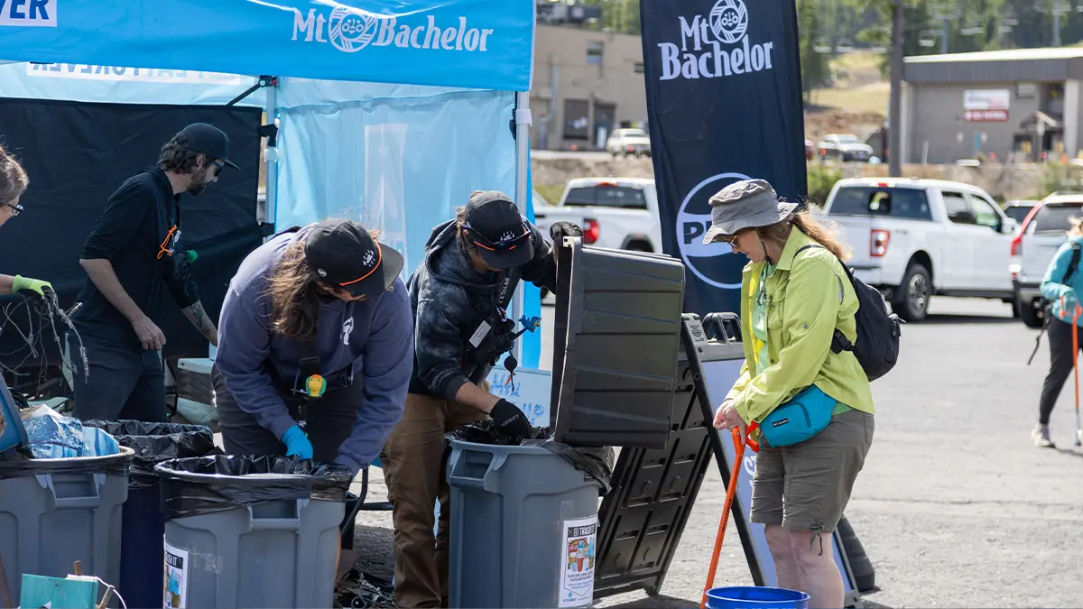 Mountain Clean Up at Mt. Bachelor in 2026.