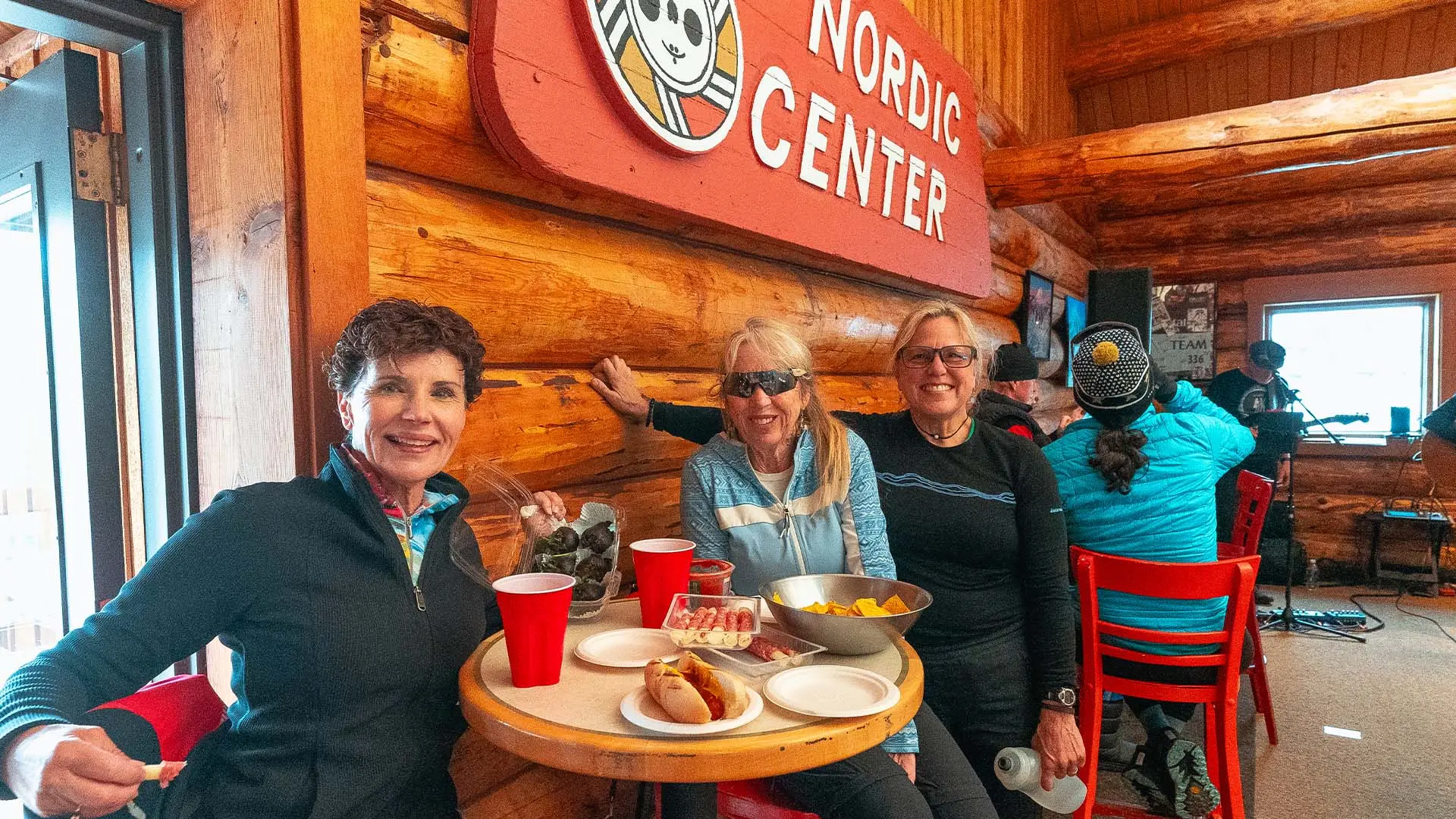 Reserve the Nordic Lodge for parties, meetings, and more!